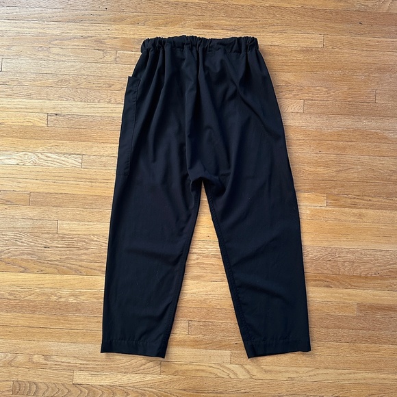 Sofie D'Hoore black wool crepe punch pant trouser 38 S M - Picture 8 of 11